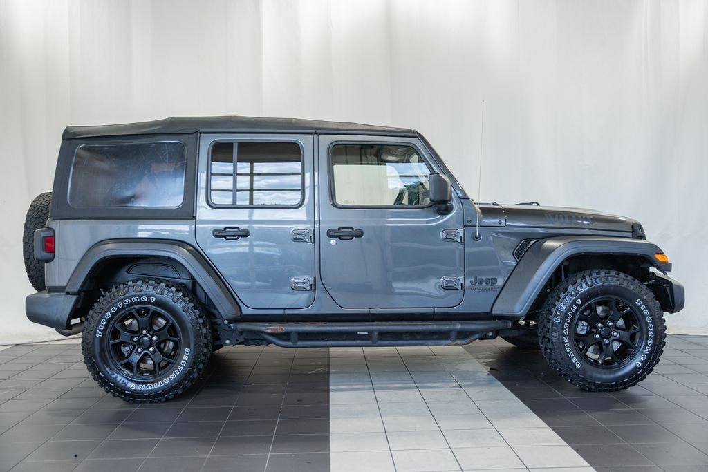 Used 2021 Jeep Wrangler Unlimited Willys SUV
