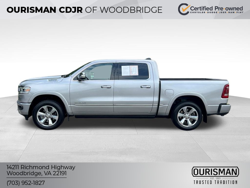 Used 2021 RAM Ram 1500 Pickup Limited with VIN 1C6SRFHTXMN521436 for sale in Woodbridge, VA