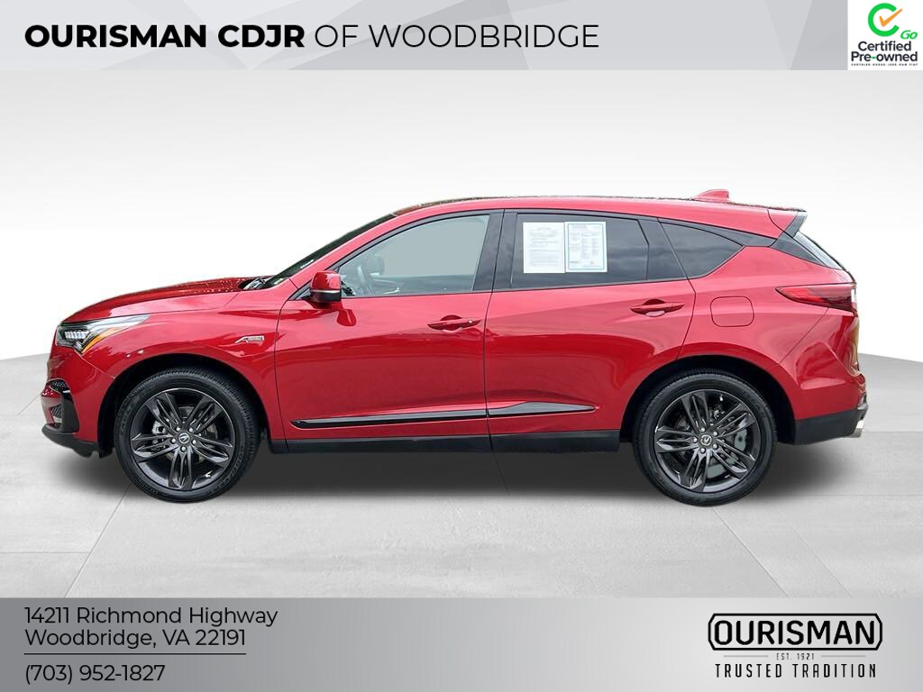 Certified 2021 Acura RDX A-Spec Package with VIN 5J8TC2H69ML046487 for sale in Woodbridge, VA