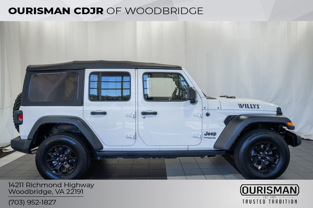 Certified 2022 Jeep Wrangler Unlimited Willys SUV