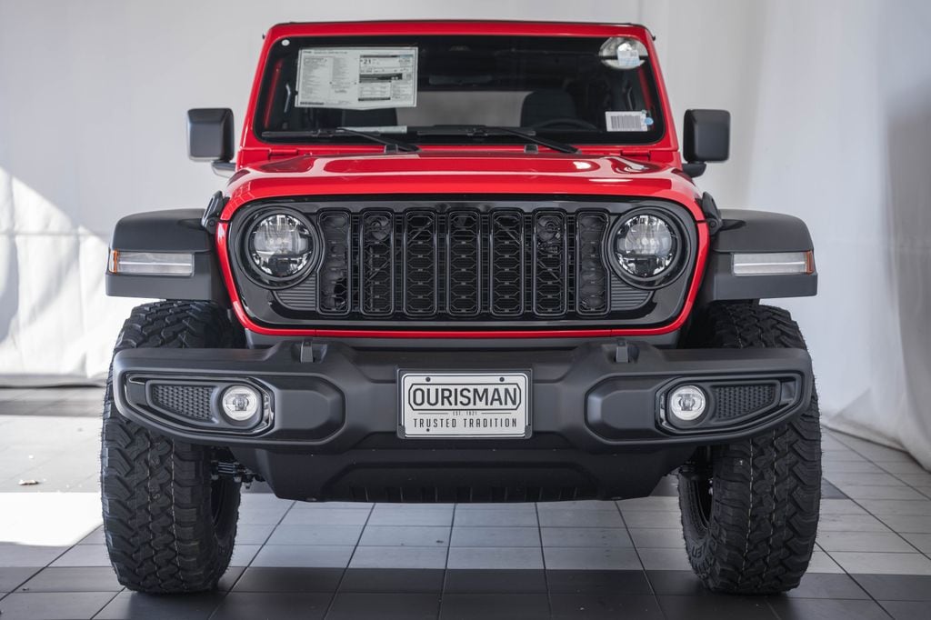 New 2026 Jeep Wrangler Willys 4x4 Sport Utility