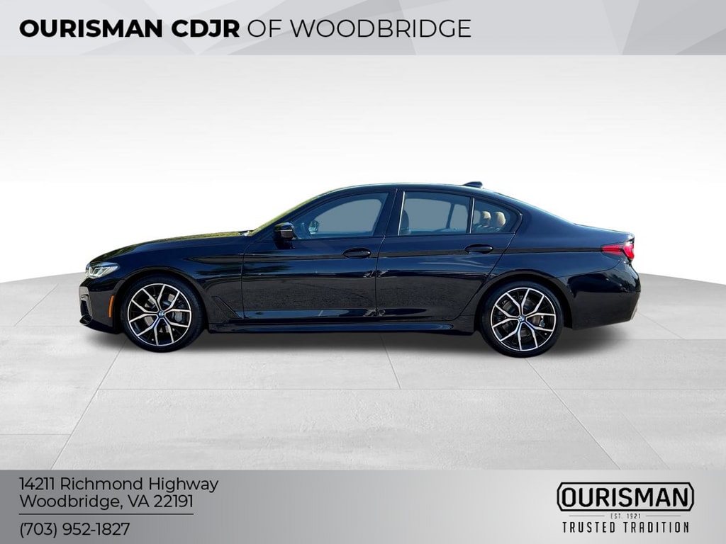 Used 2021 BMW 5 Series 530i with VIN WBA13BJ09MWX09340 for sale in Woodbridge, VA