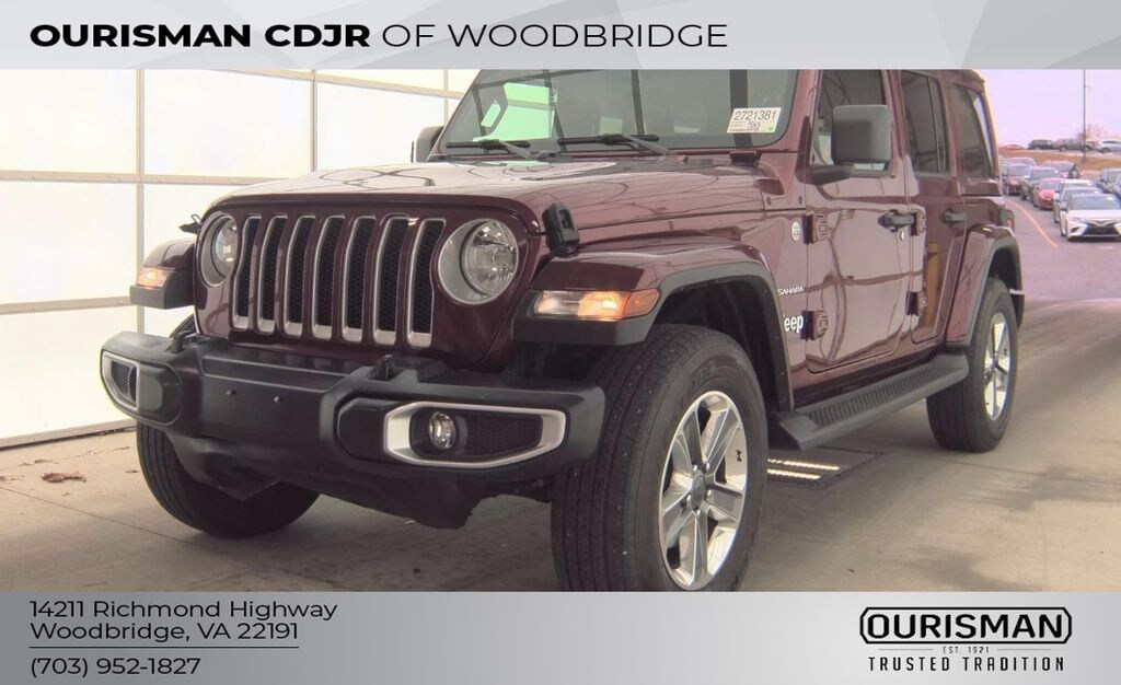 Used 2021 Jeep Wrangler Unlimited Sahara SUV
