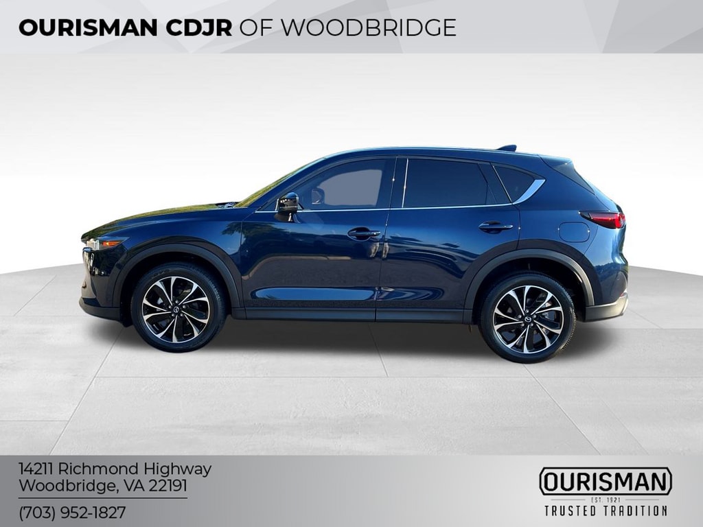 Used 2022 Mazda CX-5 S Premium package with VIN JM3KFBDM3N1626537 for sale in Woodbridge, VA