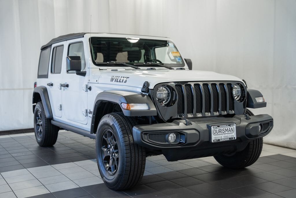 Used 2022 Jeep Wrangler Unlimited Willys SUV