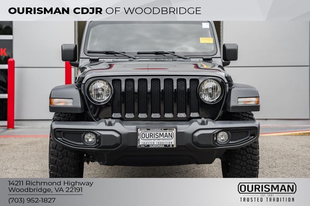 Used 2022 Jeep Wrangler Unlimited Willys SUV