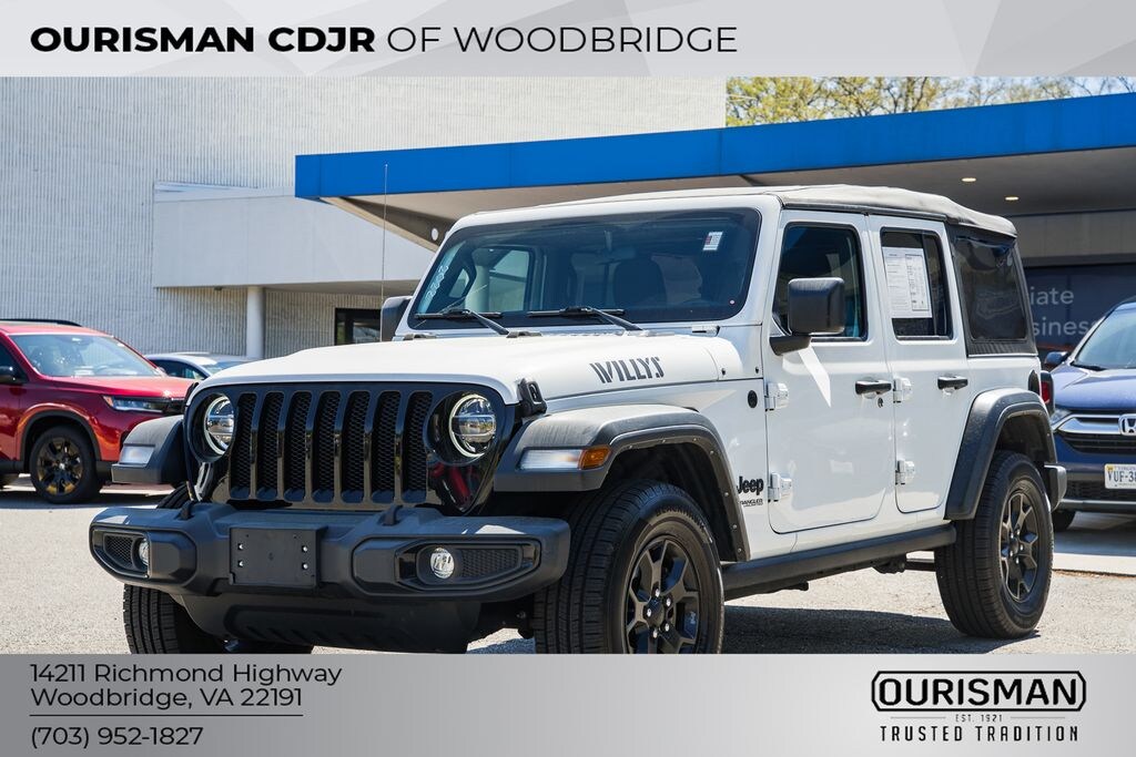 Used 2022 Jeep Wrangler Unlimited Willys SUV