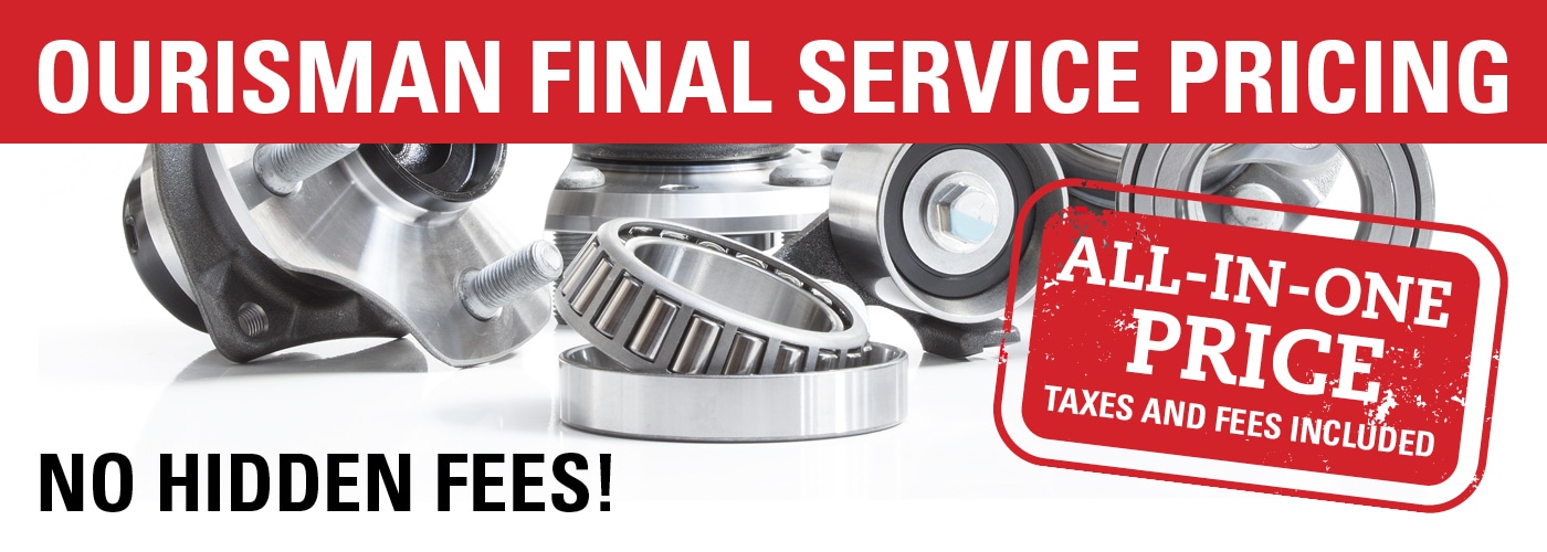 Ourisman Final Service Pricing
