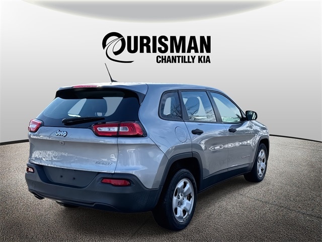 Used 2015 Jeep Cherokee Sport with VIN 1C4PJLAB2FW670782 for sale in Chantilly, VA