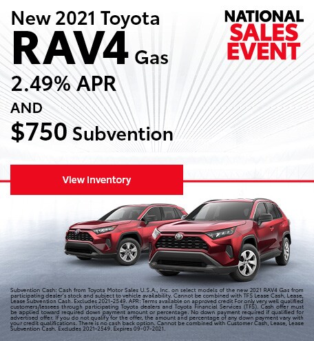 Toyota Rav4 Lease Deals Finance Specials In Chantilly Va Ourisman Chantilly Toyota