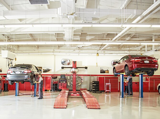 Toyota Service at Ourisman Chantilly Toyota Toyota Car Repair in