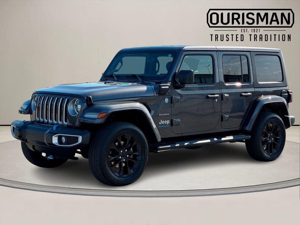 Used 2023 Jeep Wrangler 4xe Sahara 4XE with VIN 1C4JJXP63PW554886 for sale in Temple Hills, MD