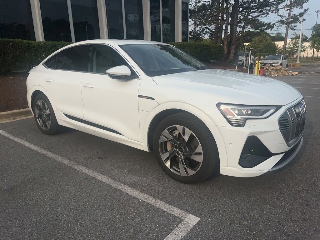 Used 2021 Audi e-tron Sportback Premium Plus with VIN WA12AAGE4MB011987 for sale in Marlow Heights, MD