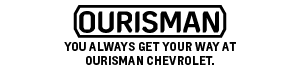 The Ourisman Chevrolet Logo.