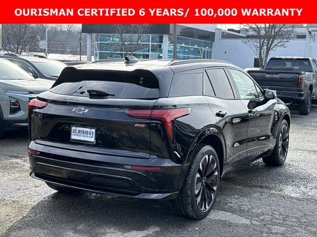 Certified 2024 Chevrolet Blazer EV RS with VIN 3GNKDCRJ4RS131911 for sale in Alexandria, VA