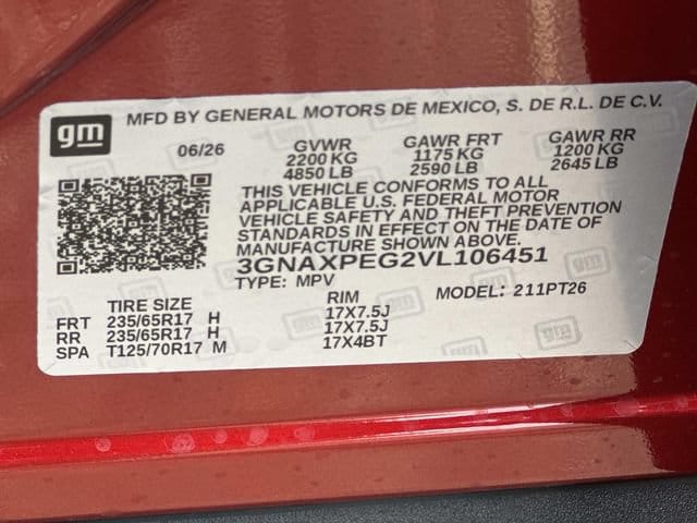 2027 Chevrolet Equinox LT - Photo 18