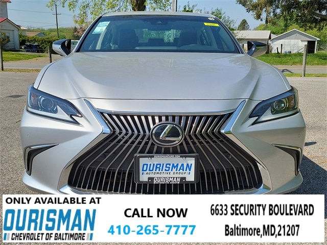 Used 2019 Lexus ES 350 with VIN 58ABZ1B18KU047075 for sale in Frederick, MD