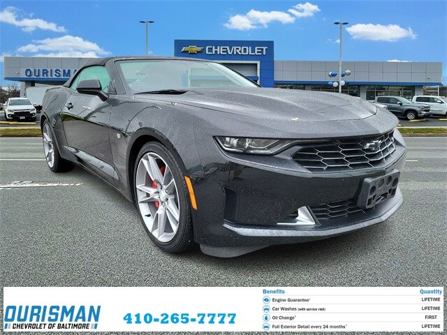 Used 2022 Chevrolet Camaro 2LT with VIN 1G1FD3DS1N0126816 for sale in Frederick, MD