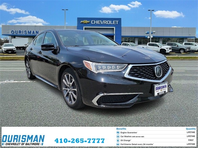 Used 2018 Acura TLX Technology Package with VIN 19UUB2F54JA007640 for sale in Frederick, MD