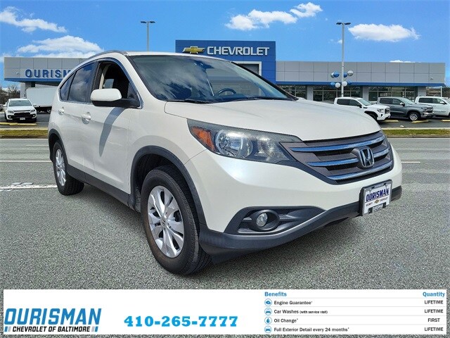 Used 2014 Honda CR-V EX-L with VIN 5J6RM4H74EL042398 for sale in Frederick, MD