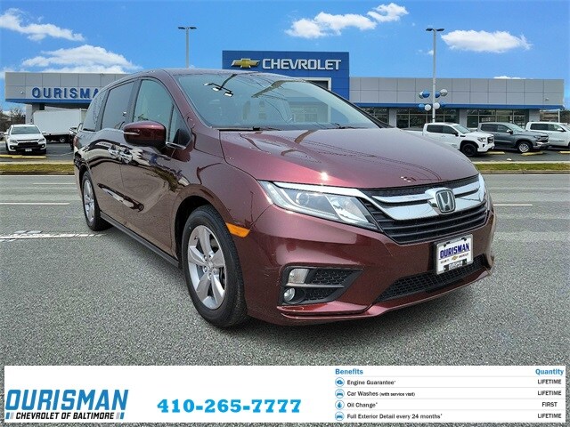 Used 2020 Honda Odyssey EX-L with VIN 5FNRL6H77LB041153 for sale in Frederick, MD