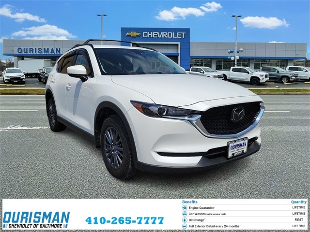 Used 2021 Mazda CX-5 Touring with VIN JM3KFBCM7M0431403 for sale in Frederick, MD