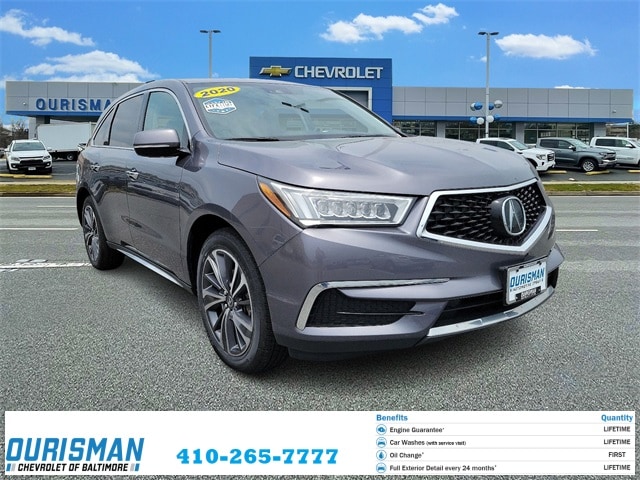 Used 2020 Acura MDX Technology Package with VIN 5J8YD4H54LL010274 for sale in Frederick, MD