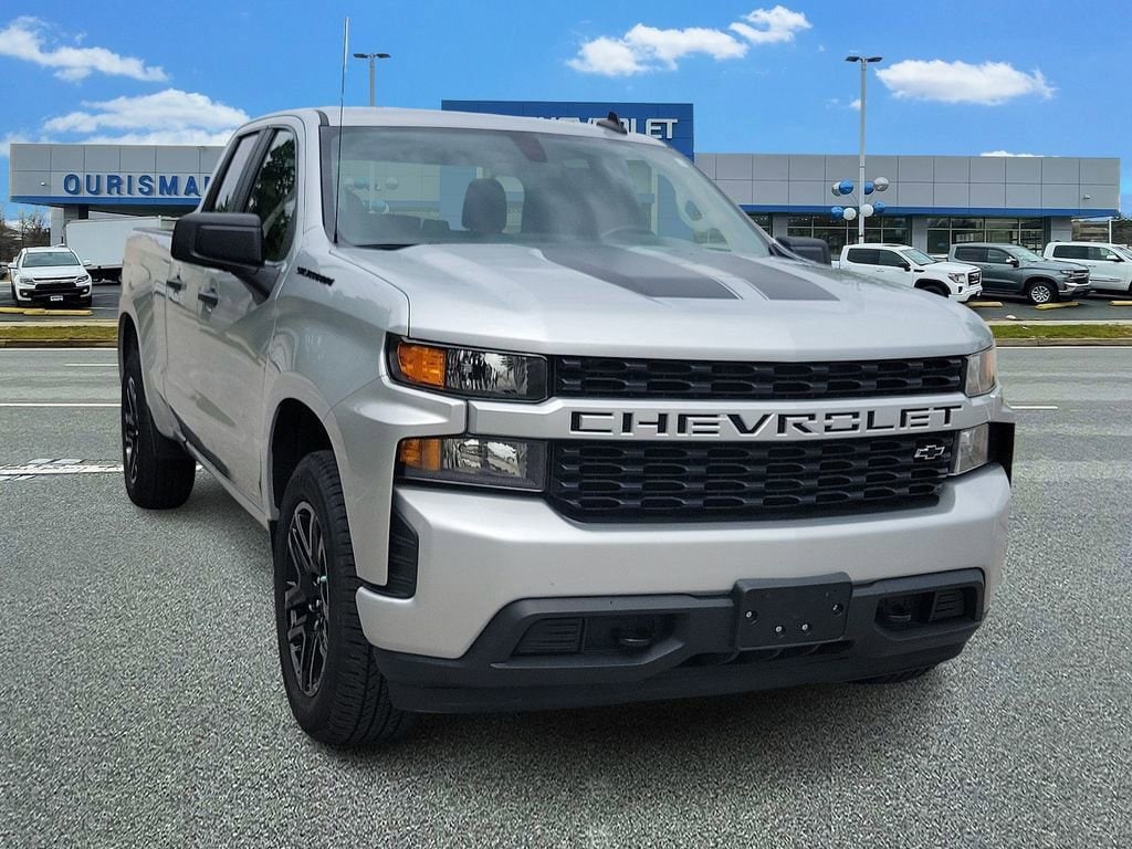 Used 2021 Chevrolet Silverado 1500 Custom with VIN 1GCRYBEKXMZ350470 for sale in Baltimore, MD