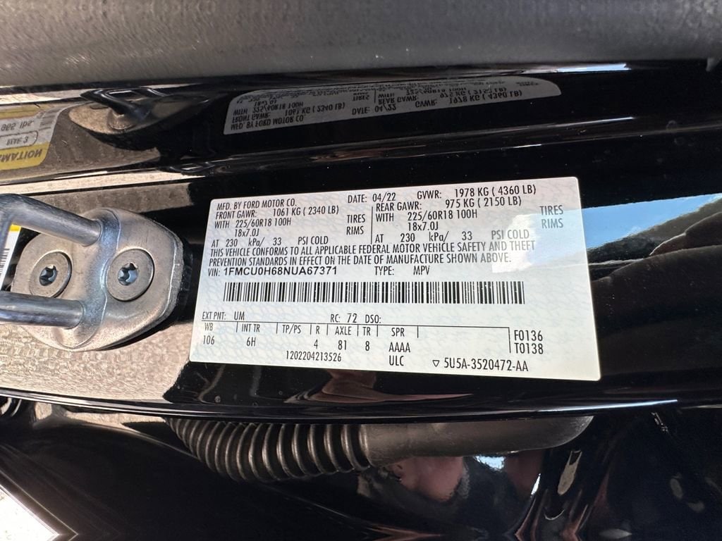2022 Ford Escape SEL - Photo 17