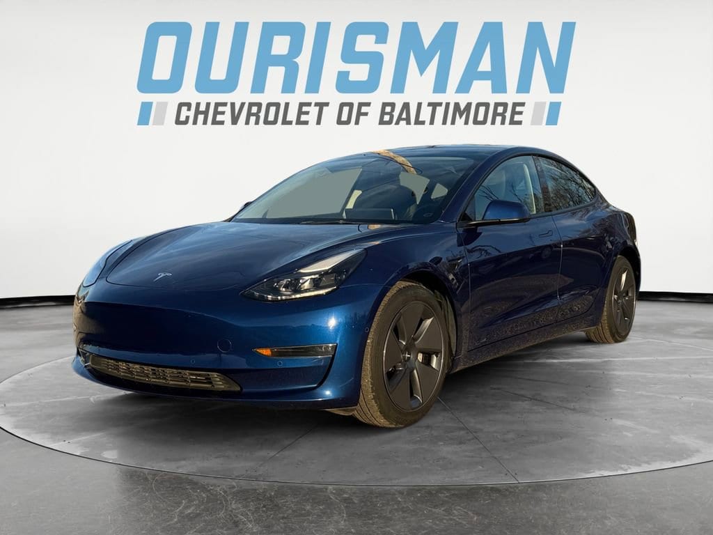 Used 2022 Tesla Model 3 Long Range with VIN 5YJ3E1EB9NF354221 for sale in Baltimore, MD