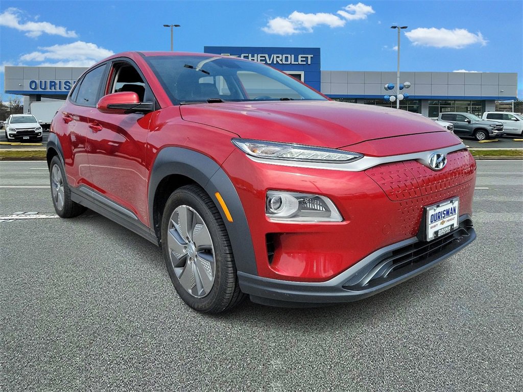 Used 2021 Hyundai Kona EV Limited with VIN KM8K33AG1MU122843 for sale in Baltimore, MD