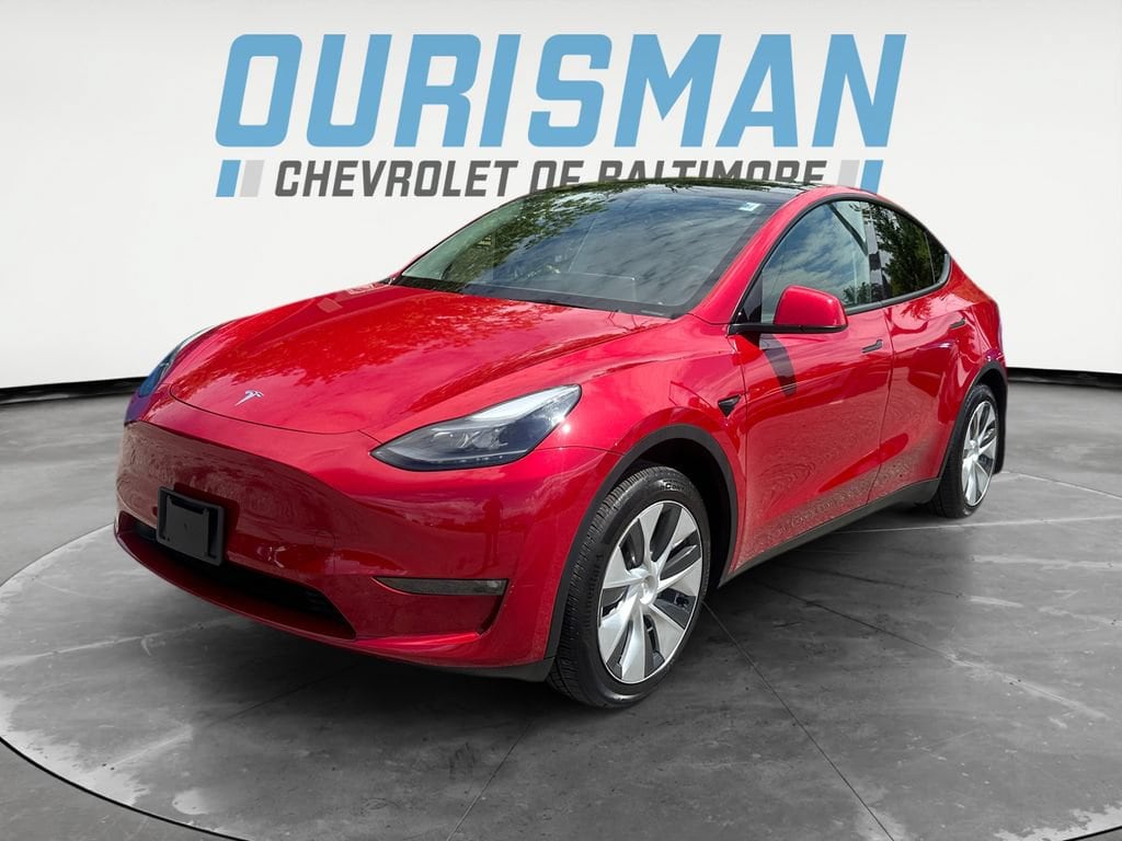 Used 2023 Tesla Model Y Long Range with VIN 7SAYGAEE4PF751884 for sale in Baltimore, MD