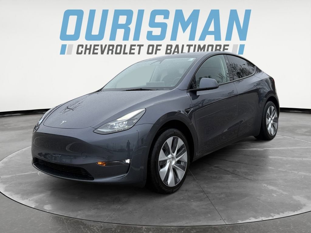 Used 2023 Tesla Model Y Base with VIN 7SAYGDED2PF947900 for sale in Baltimore, MD