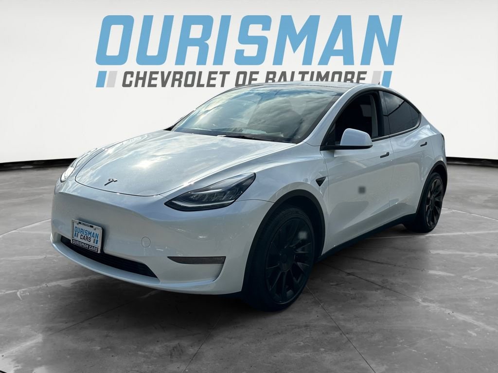 Used 2023 Tesla Model Y Long Range with VIN 7SAYGDEEXPA092756 for sale in Baltimore, MD