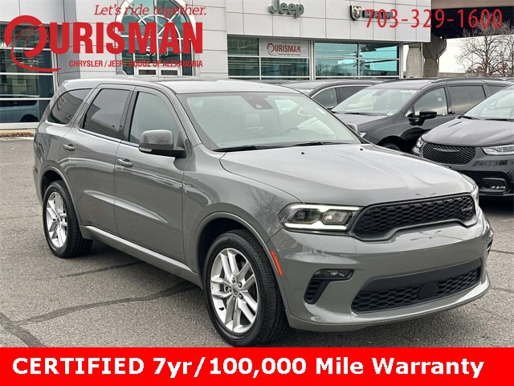 Certified 2022 Dodge Durango GT SUV