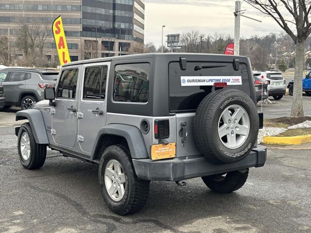 Used 2016 Jeep Wrangler JK Unlimited Sport 4X4 SUV