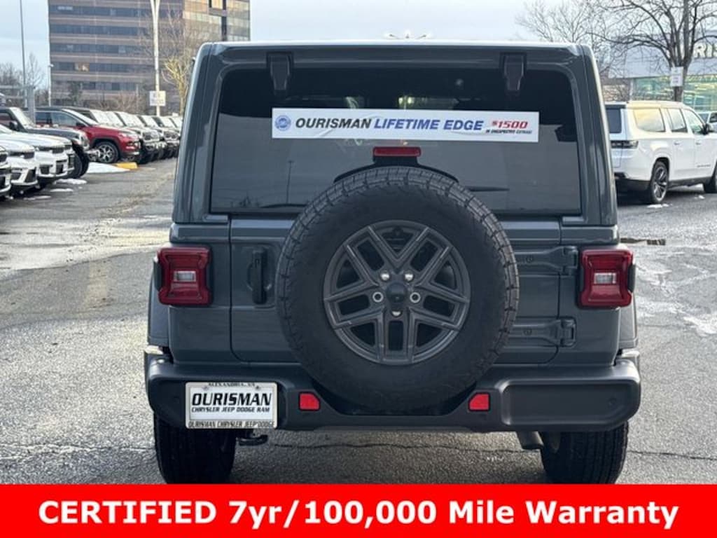 Certified 2024 Jeep Wrangler Sport SUV