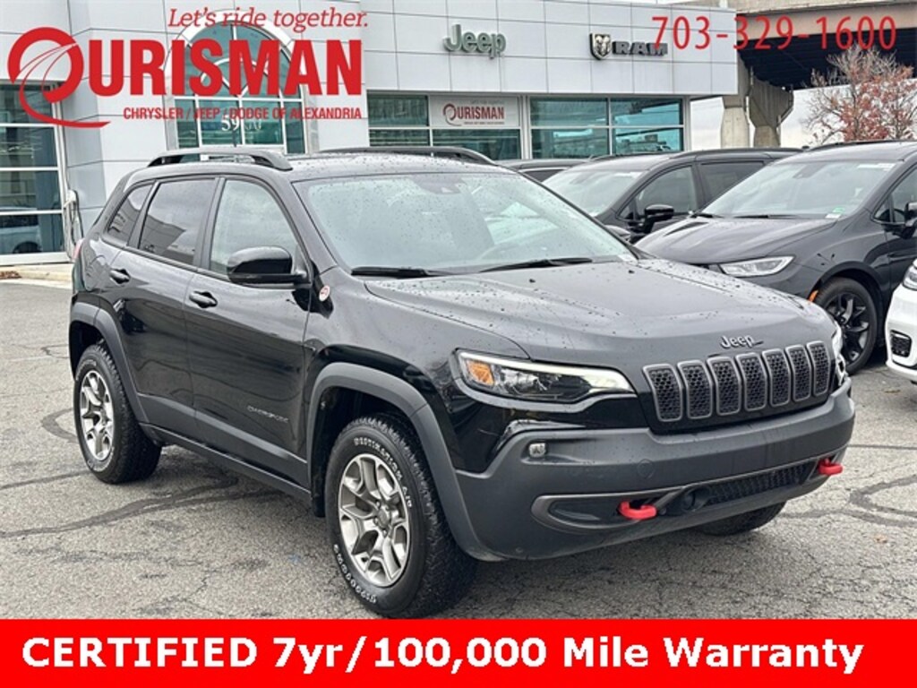 Certified 2022 Jeep Cherokee Trailhawk SUV
