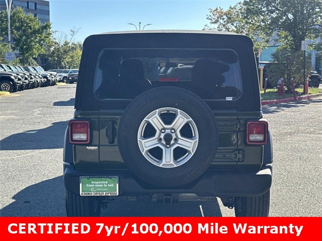Certified 2021 Jeep Wrangler Unlimited Sport SUV