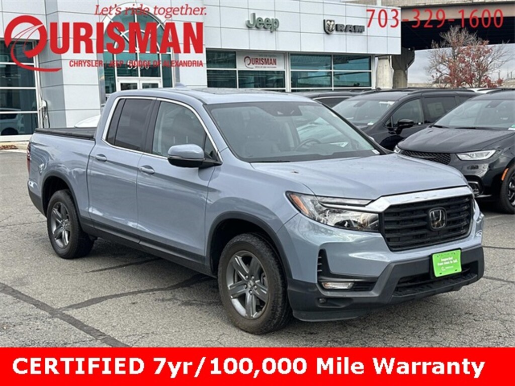 Used 2022 Honda Ridgeline RTL Truck Crew Cab