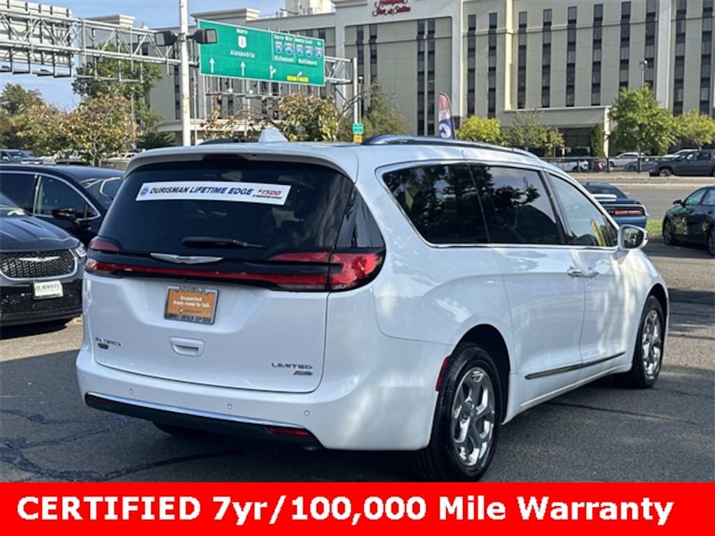 Certified 2021 Chrysler Pacifica Limited Van Passenger Van