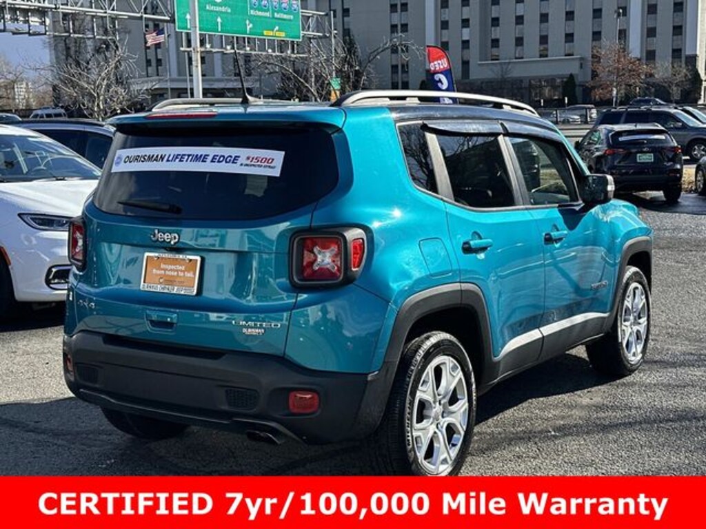 Certified 2020 Jeep Renegade Limited 4x4 SUV