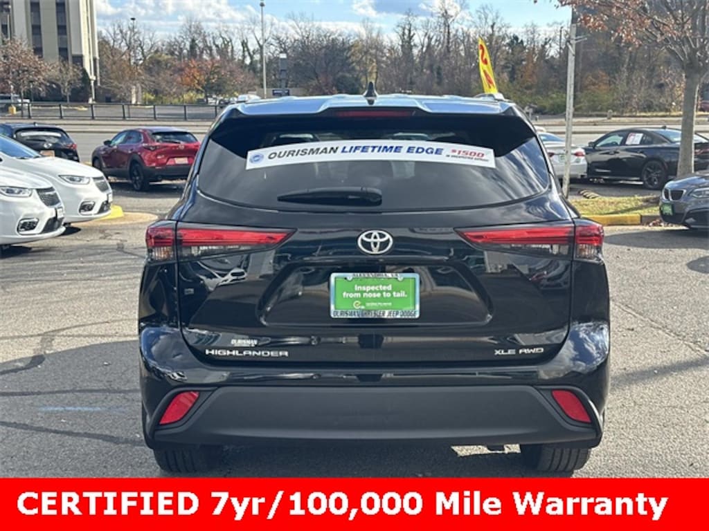 Certified 2022 Toyota Highlander XLE SUV