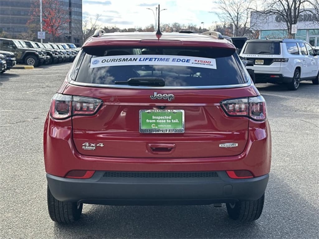 Certified 2020 Jeep Compass Latitude SUV