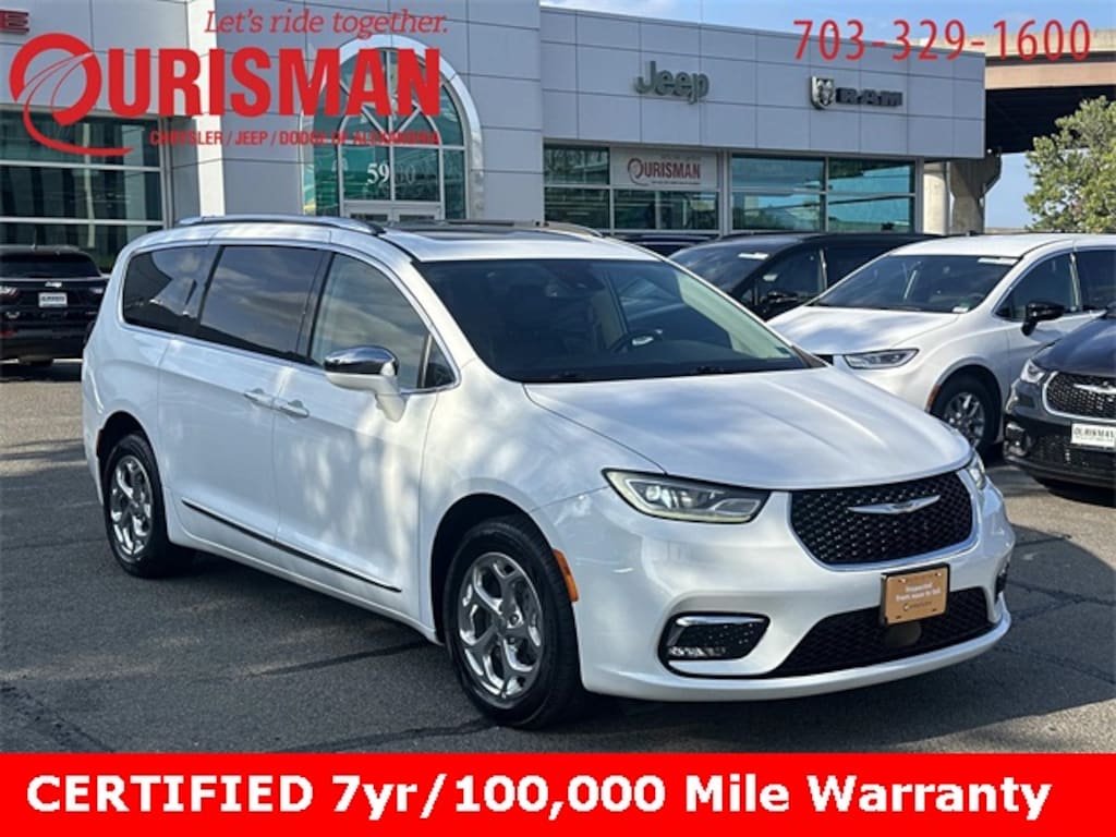 Certified 2021 Chrysler Pacifica Limited Van Passenger Van
