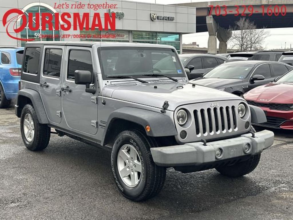 Used 2016 Jeep Wrangler JK Unlimited Sport 4X4 SUV