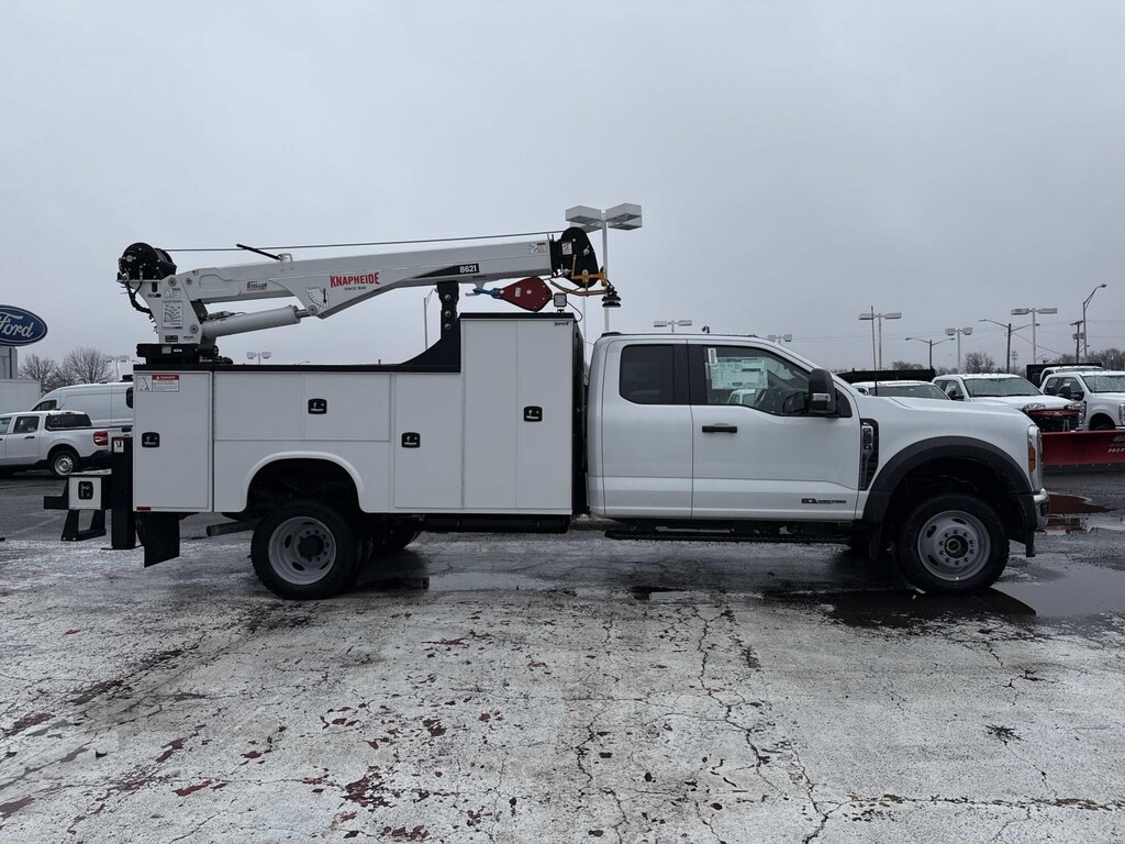 New 2026 Ford F-550 XL Super Cab 4x4 w/ 11 Mechanics Crane Body Crane