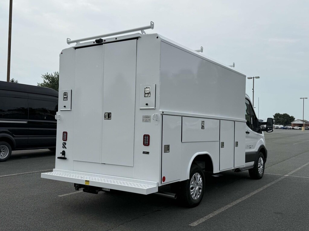 New 2025 Ford Transit-350 Cutaway RWD W/ 11 Enclosed Service Body Service