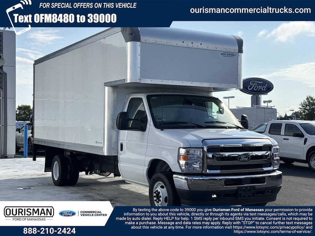 New 2027 Ford E-450 Cutaway 4x2 w/ 16 Box, Attic & Lift-Gate Box