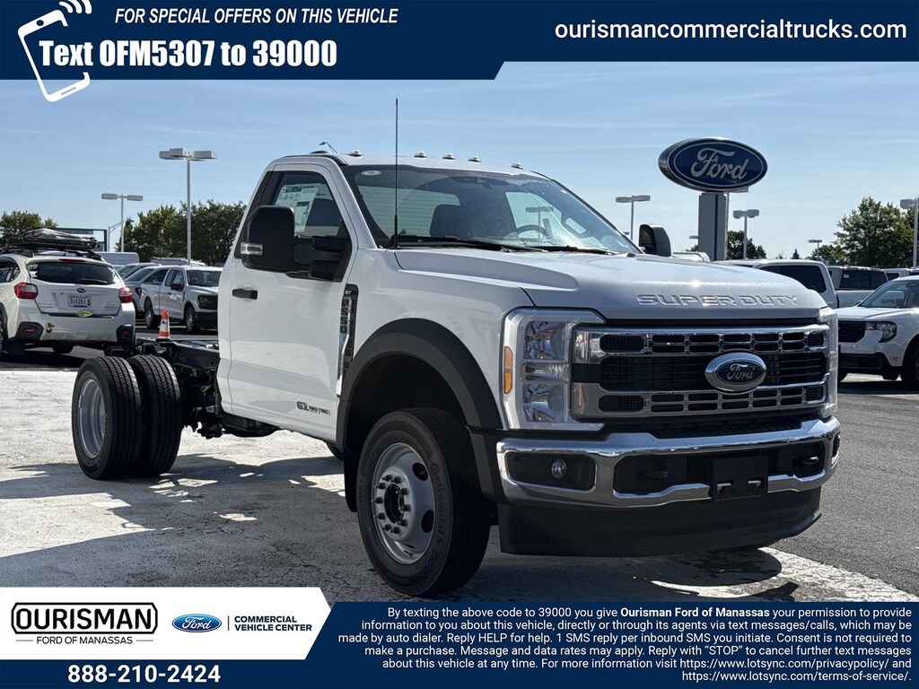 New 2026 Ford Super Duty F-550 DRW Regular Cab Chassis-Cab